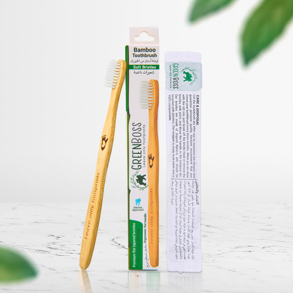GreenBoss Bamboo ToothBrush